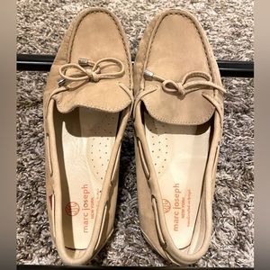 Marc Joseph tan leather loafers in size 7